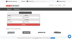 Desktop Screenshot of hurtopony.pl