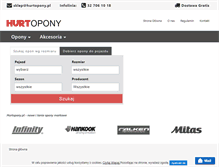 Tablet Screenshot of hurtopony.pl